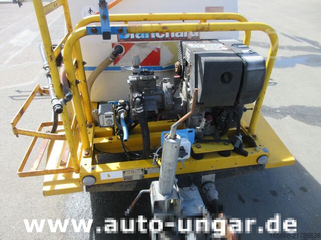 Water tank trailer Blanchard Gießanhänger mit Sprühbalken Bewässerung