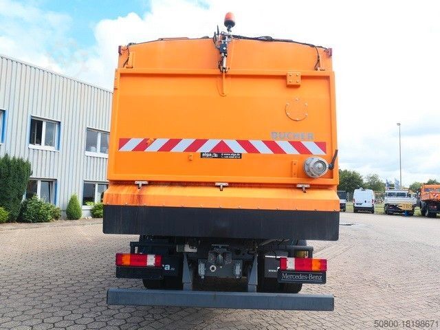 Kehrmaschine MERCEDES-BENZ 2032 A Actros 4x4, Bucher STKF 9500, Airport, AC