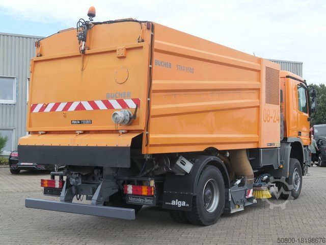 Kehrmaschine MERCEDES-BENZ 2032 A Actros 4x4, Bucher STKF 9500, Airport, AC