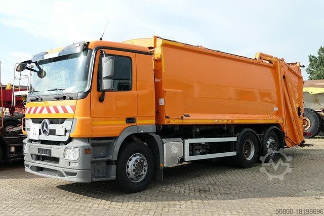 Garbage truck MERCEDES-BENZ 2532 L Actros 6x2,Schörling, Terberg, Lenk-Lift