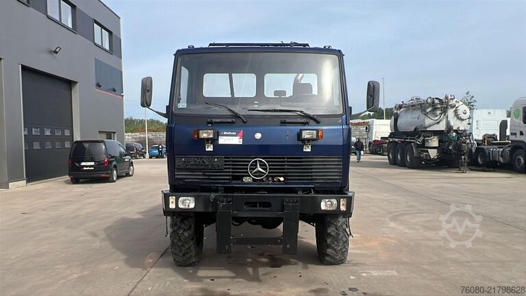 3-way tipper Mercedes-Benz SK 1317 (4X4 / LAMES / AUXILAIRY / HELPER / MAN...