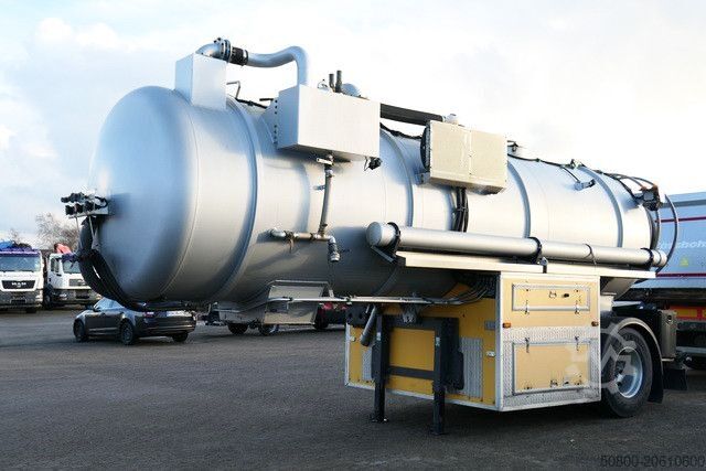 Tankauflieger Saug Truck XXL 18,Kanalreiniger,Pumpe,Alu-Felgen