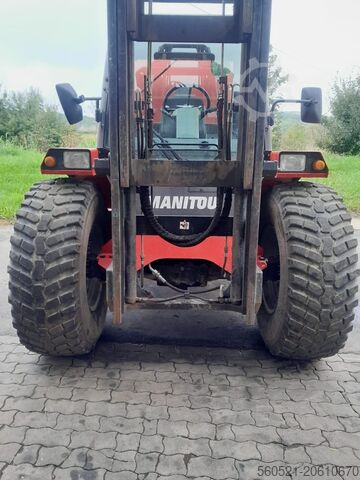 Diesel Forklift Manitou M30-4 Triplex 5,5m + 4x4 -Seitenschieber