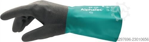 Chemical glove AlphaTec 58-430 - 12 pairs - 12 pairs  