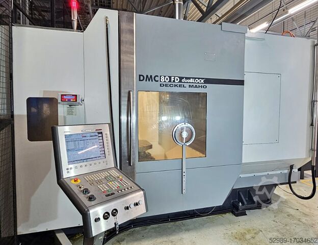 5-Achs-Bearbeitungszentrum DECKEL MAHO DMC 80 FD duoBLOCK