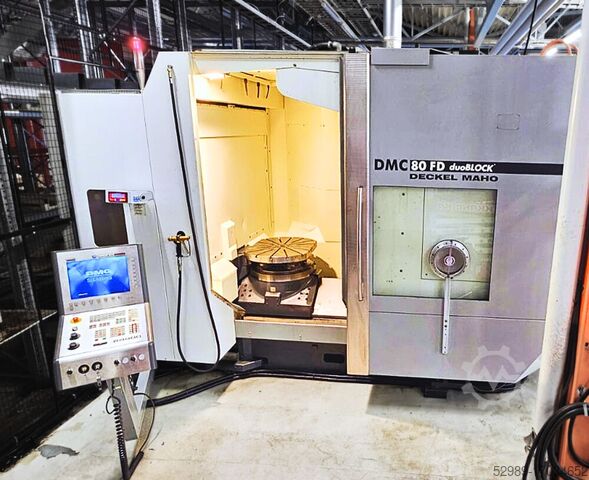 5-Achs-Bearbeitungszentrum DECKEL MAHO DMC 80 FD duoBLOCK