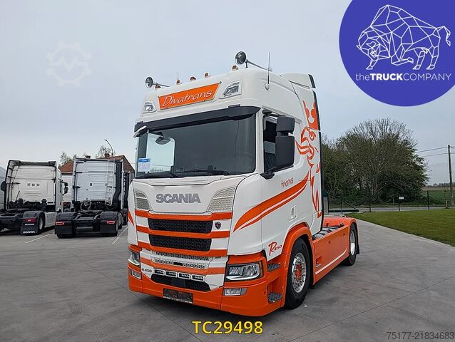 Hazardous substances Scania R 450