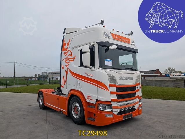 Hazardous substances Scania R 450