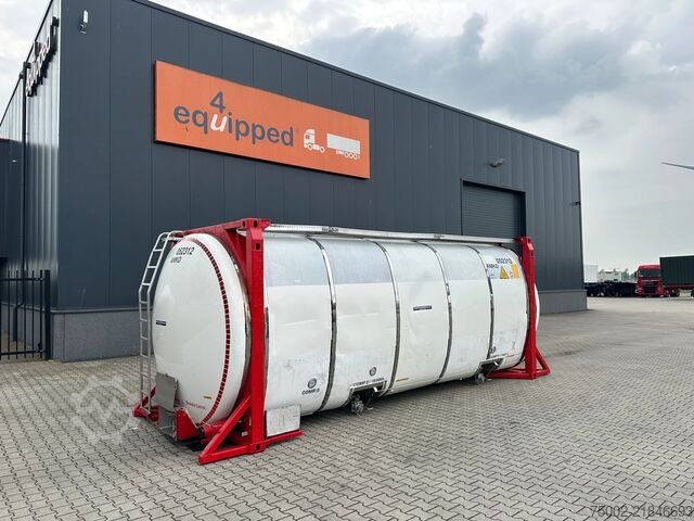 Container Van Hool 20FT SWAP / 30.600L / 3-COMPARTMENTS / L4BN / U...
