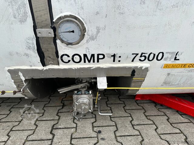 Container Van Hool 20FT SWAP / 30.600L / 3-COMPARTMENTS / L4BN / U...