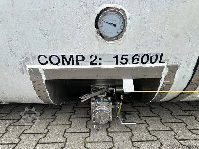 Container Van Hool 20FT SWAP / 30.600L / 3-COMPARTMENTS / L4BN / U...