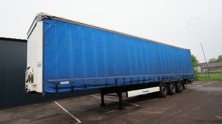 Schiebeplanen Krone 3 axle curtainside trailer