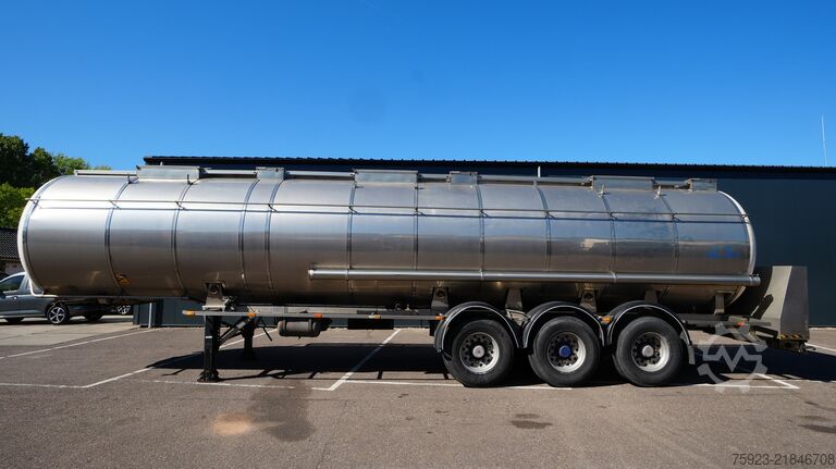 Lebensmitteltanker Van Hool 3 axle food tank trailer 33.300ltr
