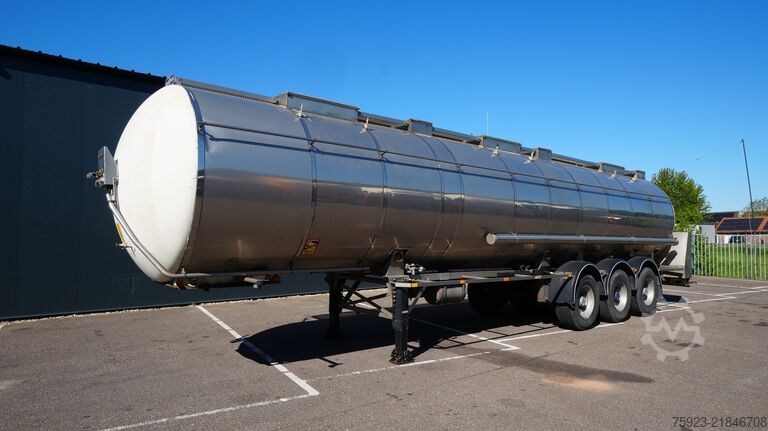 Lebensmitteltanker Van Hool 3 axle food tank trailer 33.300ltr
