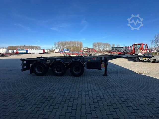 Container transportation Van Hool 20FT/30FT ADR CHASSIS / galvanized / BPW DRUM /...