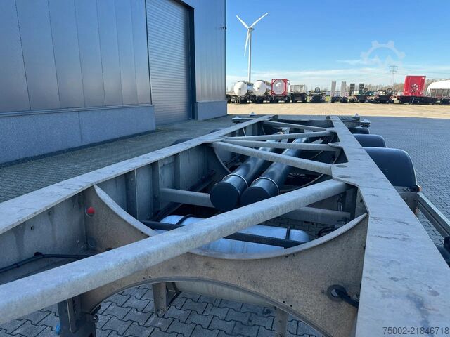 Container transportation Van Hool 20FT/30FT ADR CHASSIS / galvanized / BPW DRUM /...