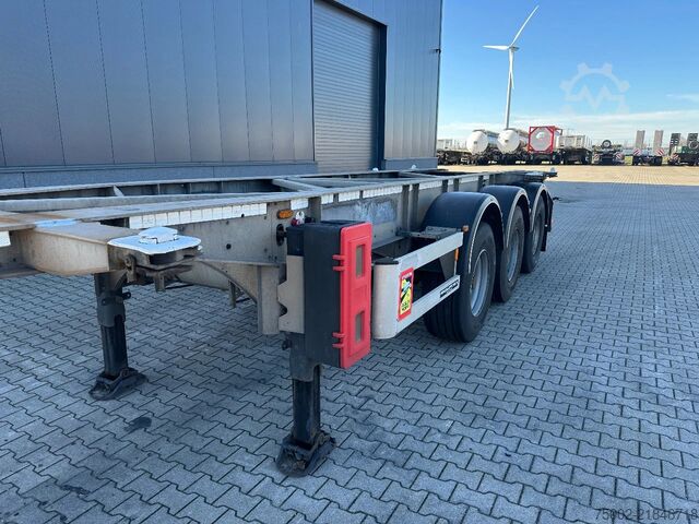 Container transportation Van Hool 20FT/30FT ADR CHASSIS / galvanized / BPW DRUM /...
