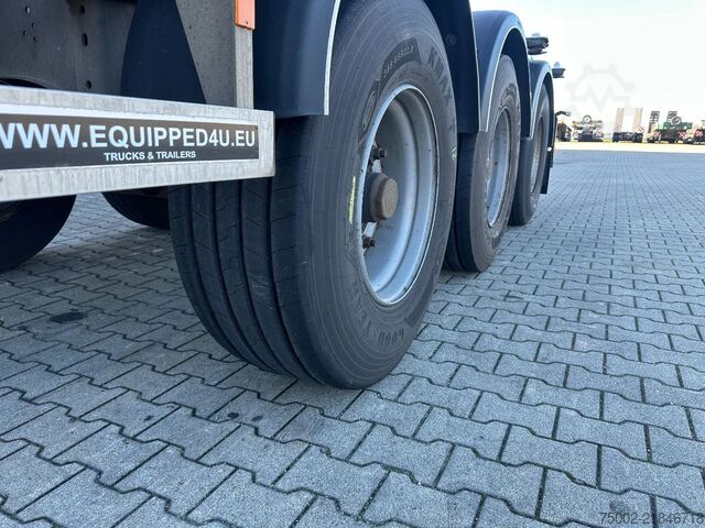 Container transportation Van Hool 20FT/30FT ADR CHASSIS / galvanized / BPW DRUM /...