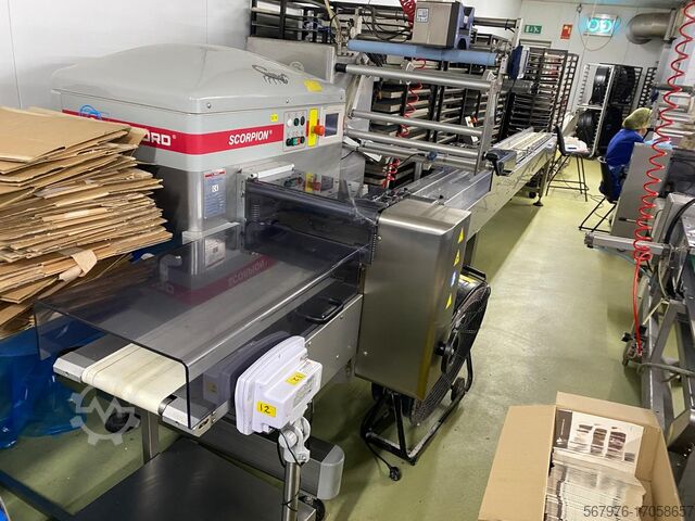 Verpackungsmaschinen für Lebensmittel Record Packaging Machinery Scorpion MD SP Flow Wrapper