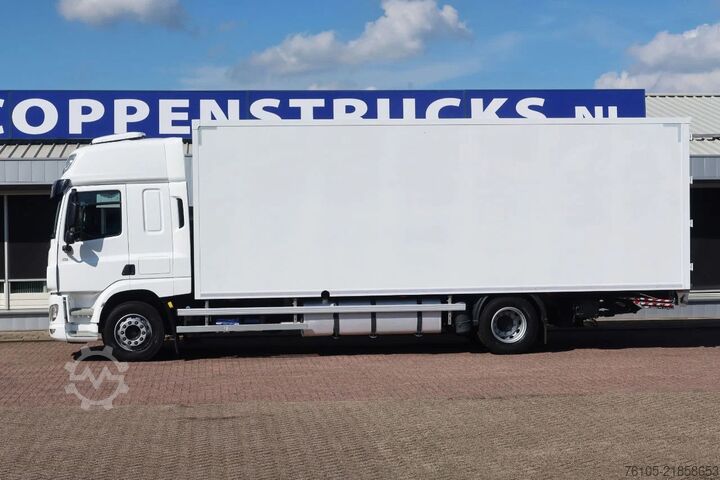 Box body DAF CF 410 Bak+Klep Dhollandia 2.000 kg Slaapcabine