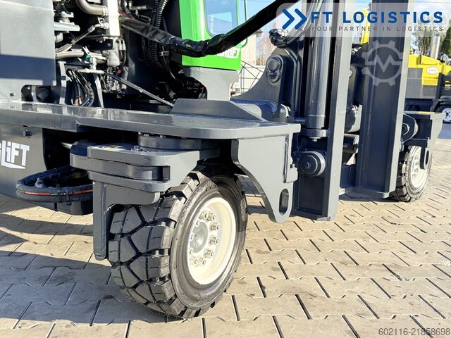 4-way forklift Combilift C4500 DIESEL DUPLEX 4600 EXTENDED FORKS