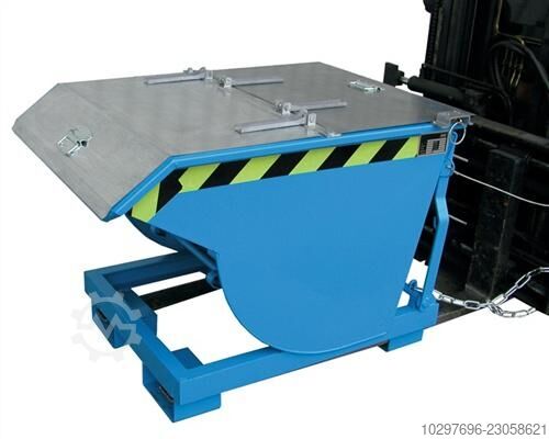Lid, galvanized, for self-tipping skip - 1 piece  