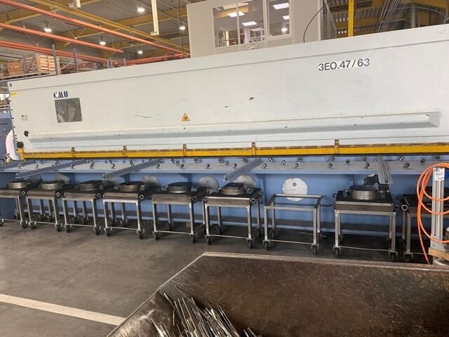 Gebr. hydr. Tafelschere CMU 3EO.47/63