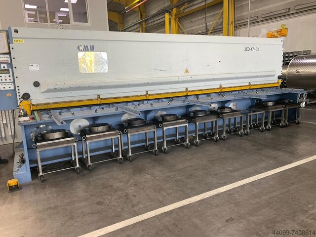 Gebr. hydr. Tafelschere CMU 3EO.47/63