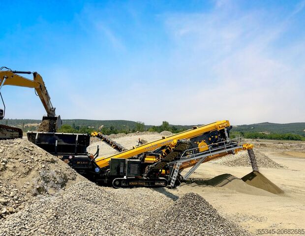 Siebmaschine FABO Mobile Screening Plant Mobile Screening Plant FTS-1560