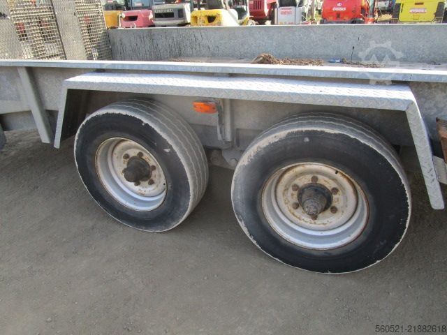 Heavy-duty Trailers Müller Tandemanhänger mit 8 Ton. NL mit Rampe