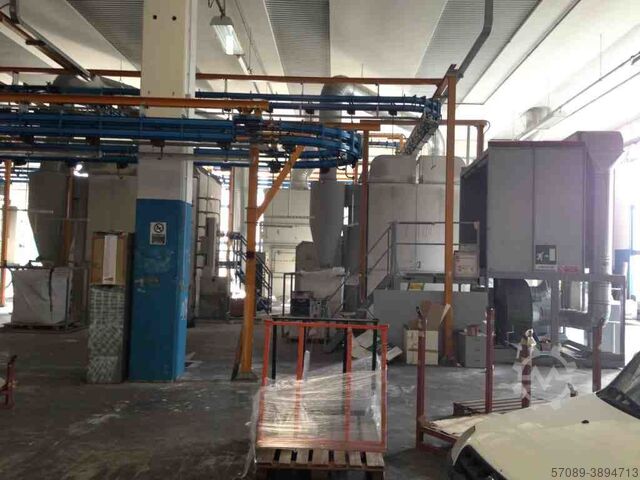 P & F powder paint line  