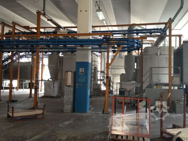 P & F powder paint line  