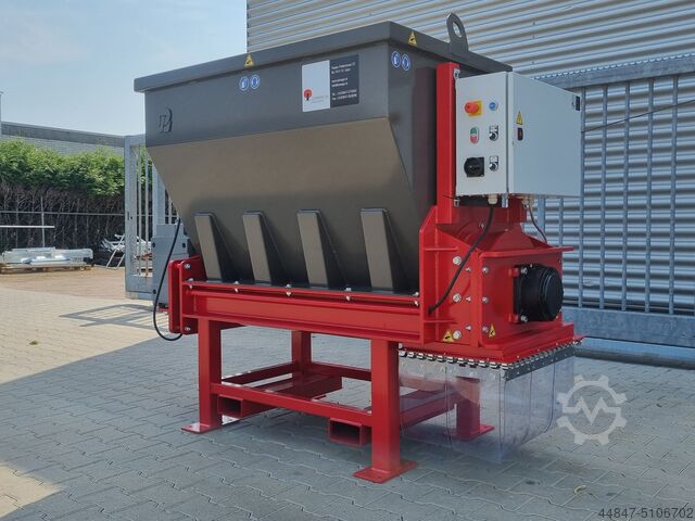 Pre shredder Woodshredder Palletbreaker LUMAGO  D.S.C. Dutch Shredder Company PYTHON 1600