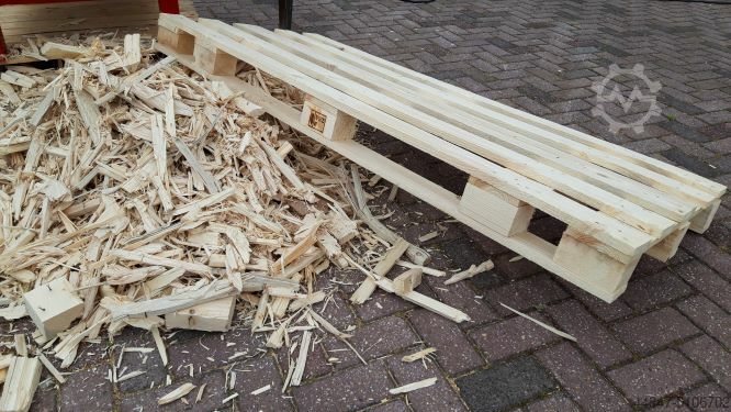 Holz Vorbrecher Paletten Schredder LUMAGO D.S.C. Dutch Shredder Company PYTHON 1600