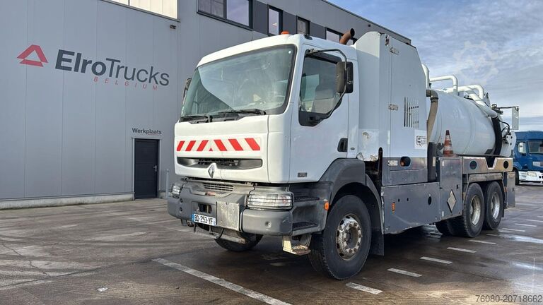 Saugfahrzeug Renault Kerax 370 (10970L / CAMION FRANCAIS / VIDANGEUR...