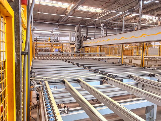 Feeding and stacking machine BARGSTEDT TSP 420/110/56/12/S