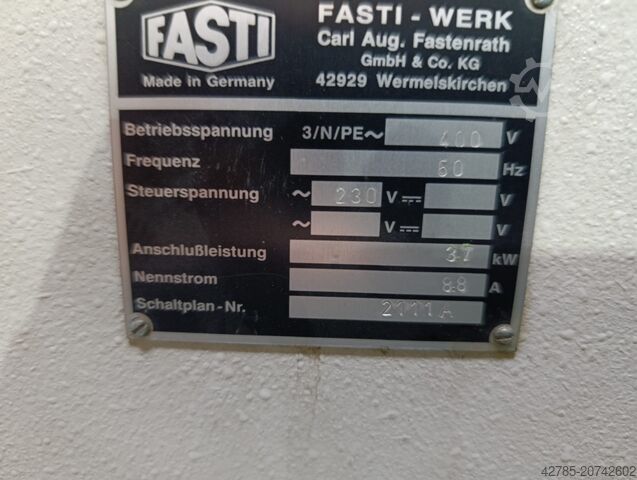 Schwenkbiegemaschine FASTI 211-25-3