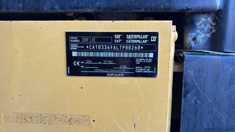 Raupenbagger Caterpillar 336F L XE (New Undercarriage)