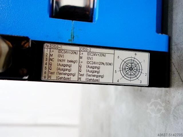 Optotrap - turning beam light curtain SICK  OTD 3 - 1312 S01