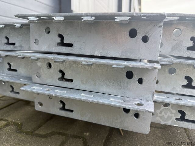 Hochregallager Palettenregaltraverse Jung Heinrich MPB/ K: 160 x 50 mm Lichte Weite: 3.400 mm / feuerverzinkt