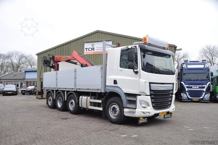 Crane truck DAF CF 460 8X2 2016 PALFINGER PK 20.501 + ROTATOR