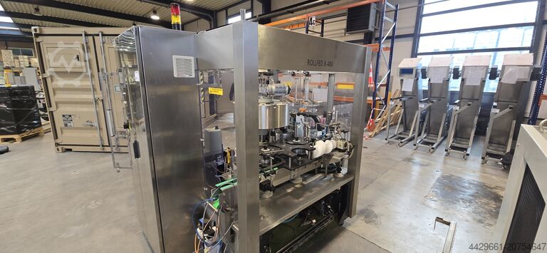 Etikettiermaschine (Maschine zum Etikettieren) Etykieciarka GERNEP Rollfed 8-480 Rollfed 8-480