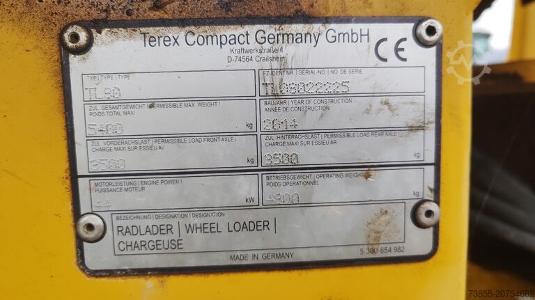 Radlader Terex TL80