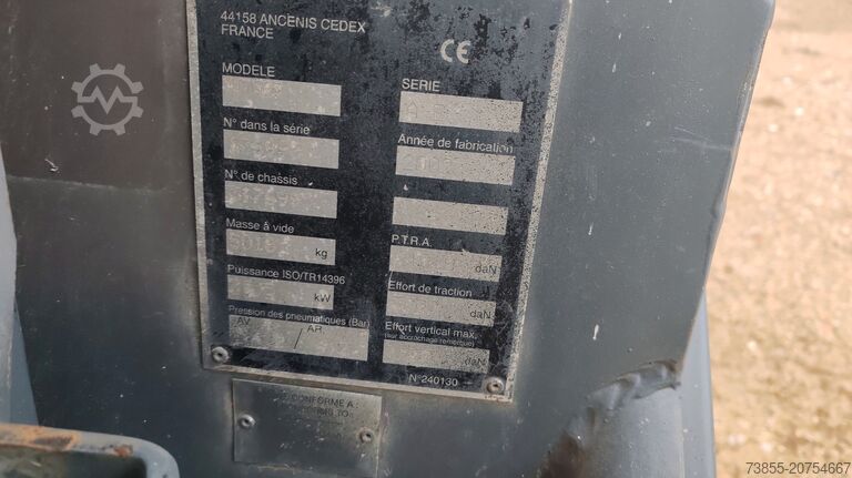 Telescopic Forklift Manitou MT523