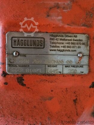 Hydraulic motor + spare parts Hägglunds CB 840 760 SA0N00 00 00