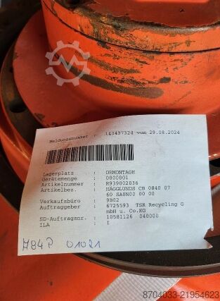 Hydraulic motor + spare parts Hägglunds CB 840 760 SA0N00 00 00