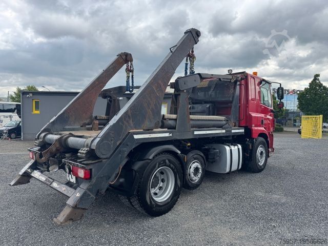 Skip truck DAF CF 400 /Absetzkipper 6X2 / EURO 6 / 378 TKM /
