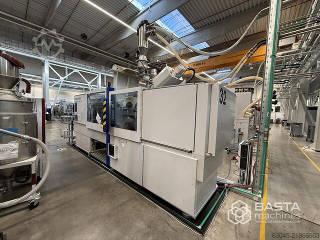 Battenfeld HM180/350H/210 S UNILOF B6P (2015) + rotary table Battenfeld HM180/350H/210 S UNILOF B6P