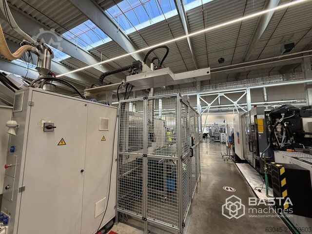 Battenfeld HM180/350H/210 S UNILOF B6P (2015) + rotary table Battenfeld HM180/350H/210 S UNILOF B6P