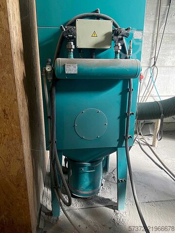Vertical Glass Sandblasting Machine MHG Strahlanlagen GmbH Glasmaster 1500 Automatik
